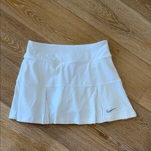 White Nike Tennis Skirt